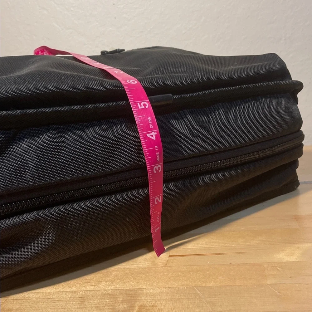 TUMI Alpha Expandable Organizer Laptop Brief - Black